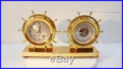 Chelsea Ship Bell Clock And Barometer. Claremont