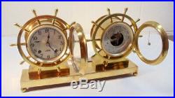Chelsea Ship Bell Clock And Barometer. Claremont