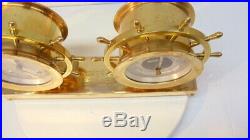 Chelsea Ship Bell Clock And Barometer. Claremont