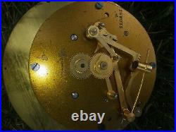 Chelsea Ship's Bell Clock US Maritime Commission Brass Case 5.5 inch Dial Works
