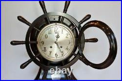 Chelsea Ship's Bell Mariner Clock with 6 Grand Dial Circa 1928