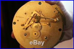 Chelsea Ships Bell Clock & Barometer/thermometer Nickel Plated Antique Ca 1927