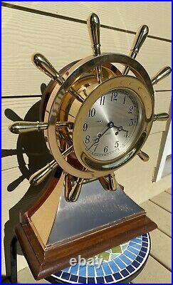 Chelsea Ships Bell Clock Mariner 6 Dial Ca. 1977