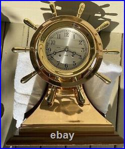 Chelsea Ships Bell Clock Mariner 6 Dial Ca. 1977