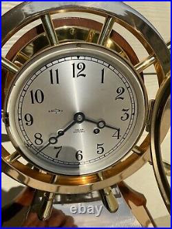 Chelsea Ships Bell Clock Mariner 6 Dial Ca. 1977