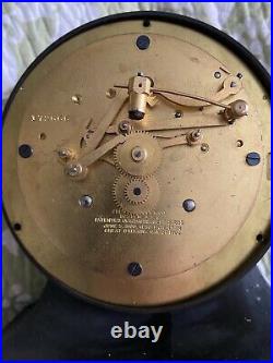 Chelsea Ships Bell Commodore Clock 6 Special Dial Gun Metal Finish Ca. 1927