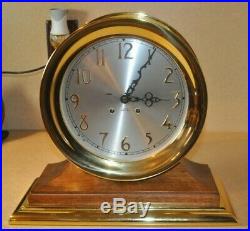 Chelsea's Ships Bell Clock 8 Dial Excellent Condition