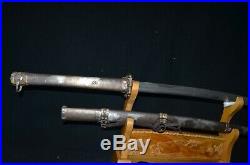 Collectable Handmade Japanese SAMURAI SWORD Military Katana Warrior&Belle SAYA