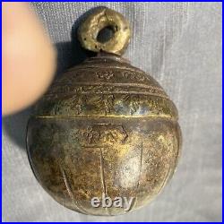 Collection Of (7)Brass Elephant And Cow Bells, Vintage/ Antique
