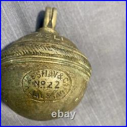 Collection Of (7)Brass Elephant And Cow Bells, Vintage/ Antique