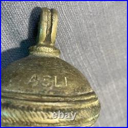 Collection Of (7)Brass Elephant And Cow Bells, Vintage/ Antique