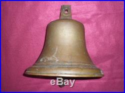 Confederate Brass Ship Bell Dated 1864 from the CSS ALEXANDRA