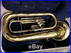 Conn 14I Euphonium 3 Valve Bell Front 3V Baritone Brass
