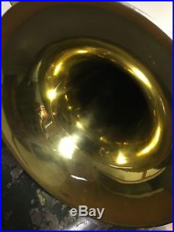 Conn Silver and Gold Four Valve Double Bell Euphonium all Original