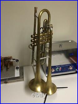 Custom Bb & C Vintage Double Bell Trumpet
