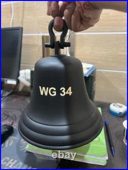 Custom Engraved Brass Temple Bell Handmade Door Chime Replica Door bell