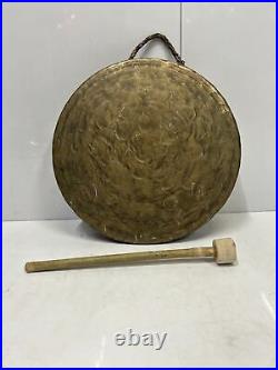 Cyber Sale 2023 Nautical Antique Style Vintage Brass Round Dae Sung Gong Bell