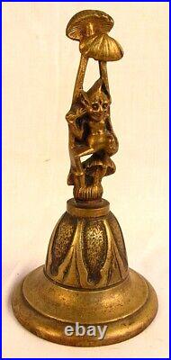 Dartmoor Pixie Brass Bell Large Antique