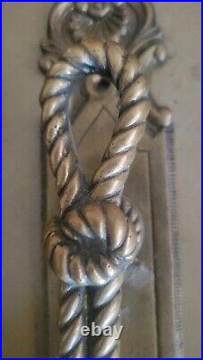 Door Handle Brass knotted rope(Rare)