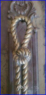 Door Handle Brass knotted rope(Rare)