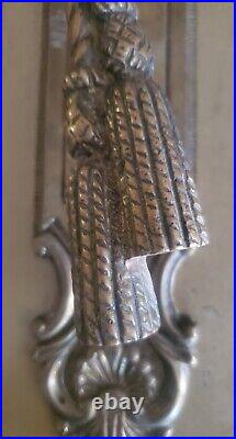 Door Handle Brass knotted rope(Rare)