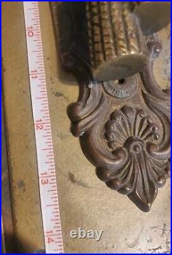 Door Handle Brass knotted rope(Rare)