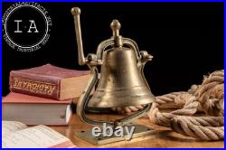 Early 20th Century Brass Ship's Bell