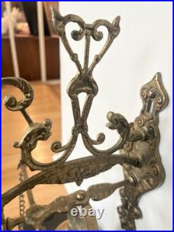 Early 20th Century Gothic Brass Monastery Bell Vocem Meam Audit Qui Me Tangit