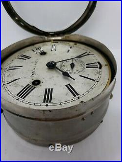 Early 20th Century Seth Thomas External Bell Ships Clock