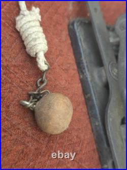 Early Antique Locomotive Cable Car Brass Trolley Bell