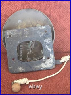 Early Antique Locomotive Cable Car Brass Trolley Bell