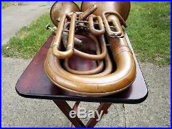 Early Conn Double Bell Euphonium, Worcester, 1887