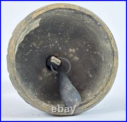Early Hindu Bronze Temple Bells (lot Of 3)