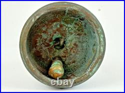 Early Hindu Bronze Temple Bells (lot Of 3)