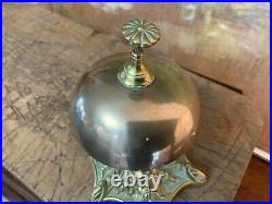 English Antique Victorian Servant's Brass Bell 19th Century William Tonks & Sons