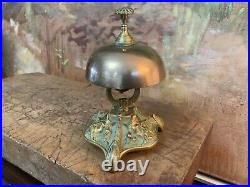 English Antique Victorian Servant's Brass Bell 19th Century William Tonks & Sons