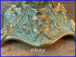 English Antique Victorian Servant's Brass Bell 19th Century William Tonks & Sons