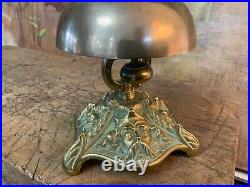 English Antique Victorian Servant's Brass Bell 19th Century William Tonks & Sons
