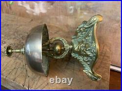 English Antique Victorian Servant's Brass Bell 19th Century William Tonks & Sons