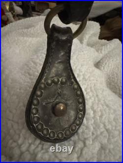 European Antique Brass Horse Sleigh Bells Unique See Pictures