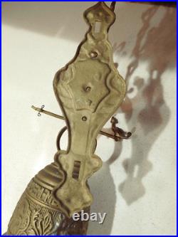 Figural Angel Brass Bell VOCEM MEAM AUDIT QUI ME TANGIT