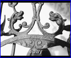 Figural Angel Brass Bell VOCEM MEAM AUDIT QUI ME TANGIT