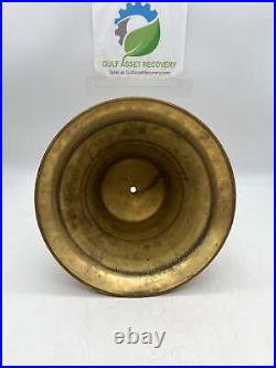 Foresti & Suardi 2.106/A Brass Bell, 8.2OD x 9.5H, Bell Only (Used)