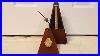 Fully Restored Antique Paquet Bell Metronome In Rosewood From The 1920s To Purchase