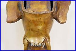 Ganesha Elephant Temple Bell Brass Wall Mounted Garden Bell Vintage