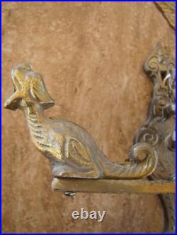 Gothic Brass Bell Whoever Touches Me Hears My Voice Latin Catholic Monastery 12