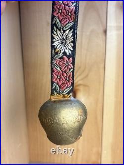 Great LOT of Vintage & Antique Brass/Metal Bells LOT of 4 Swiss And Nautical