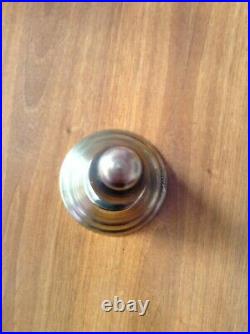 Greece Antique/Vintage Large Brass Handbell, School Bell