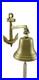 Handmade Antique Solid Ornate Engraved Anchor Ship Brass Finish Hand Bell 8