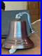 Heavy 18 Brass Ship's Bell with Antique Polish Classic Marine Wall Décor